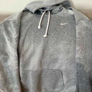 Nike Dri-FIT Light Gray Hoodie